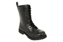Stiefel - Boots & Braces - 10 Loch - Schwarz
