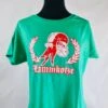 Girlie - T-Shirt - Lammkotze - Lambini - Grün