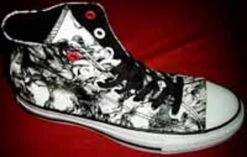 All Star- Converse Chuck Hi CT Red Draugen Milk/Black- 106122