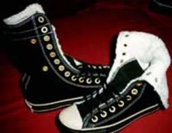 1Q075 Converse Allstar Knee Hi Black