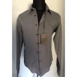 Langarmhemd - Ben Sherman - Schwarz/weiß Kariert