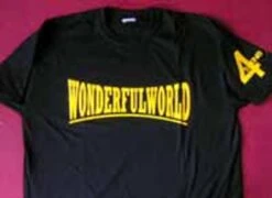 T-Shirt - 4 Skins - Wonderfulworld - Schwarz/ Gelb
