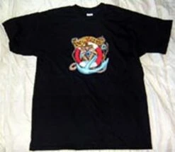 T-Shirt - Volxsturm - Anker - Schwarz