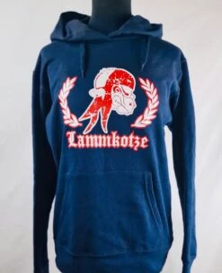 Girlie - Kapuzenpollover - Lammkotze - Lambini - Dunkelblau