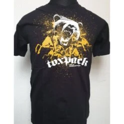 T-Shirt - Toxpack - Bis Die Masse Meutert - Schwarz/ Sandfarben