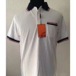 Poloshirt - Ben Sherman - Weiß - Glatt