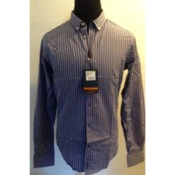 Langarmhemd - Ben Sherman - Dunkelblau/lila