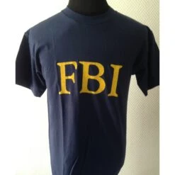T-Shirt - FBI - Blau