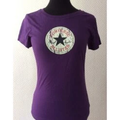 Girlie - T-Shirt - Converse - Lila