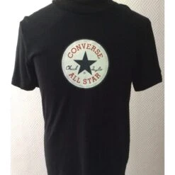 T-Shirt - Converse - Logo - Schwarz