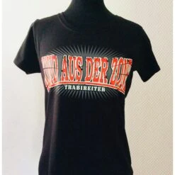 Girlie T-Shirt - Trabireiter - Kind Aus Der Zone - Schwarz