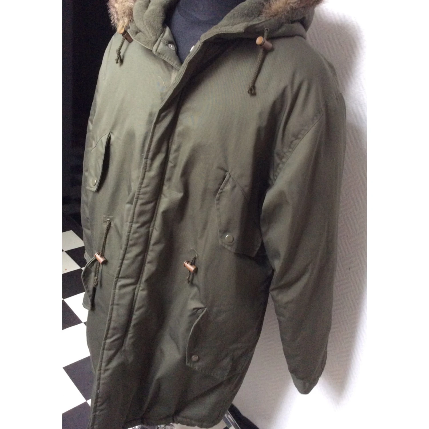 Fishtail Parka - Olive – Bild 2