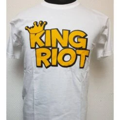 T-Shirt - King Riot - Weiß