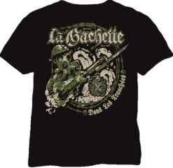 T-Shirt - La Gachette - Dans Les Tranches - Schwarz