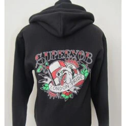 Kapuzenjacke - Superyob - Logo - Schwarz