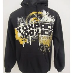 Kapuzenpullover - Toxpack - 100% Ich - Schwarz/ Gelb