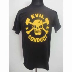 T-Shirt - Evil Conduct - Skull - Schwarz