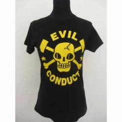 Girlie T-Shirt - Evil Conduct - Skull