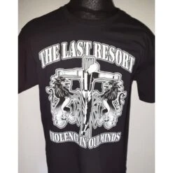 T-Shirt - The Last Resort - Violence In Our Minds - Schwarz