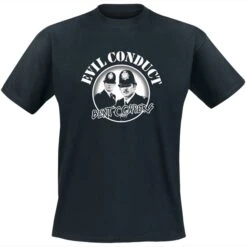 T-Shirt - Evil Conduct - Bent Coppers - Schwarz