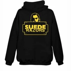 Kapuzenjacke - Suede Razors - Razorhead - Schwarz