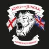 T-Shirt - Arthur Kitchener - King Of The Jungle - Schwarz