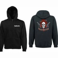 Kapuzenjacke - Trabireiter- Freund Und Feind - Schwarz