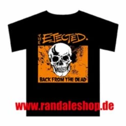 T-Shirt - The Ejected - Skull - Schwarz/ Orange