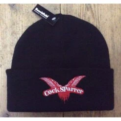 Mütze - Cock Sparrer - Flügel - Schwarz