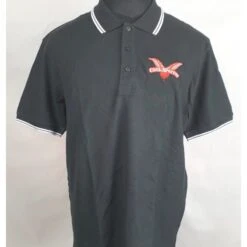 Poloshirt - Cock Sparrer - Flügel - Schwarz