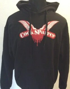 Kapuzenpullover - Cock Sparrer - Flügel - Schwarz