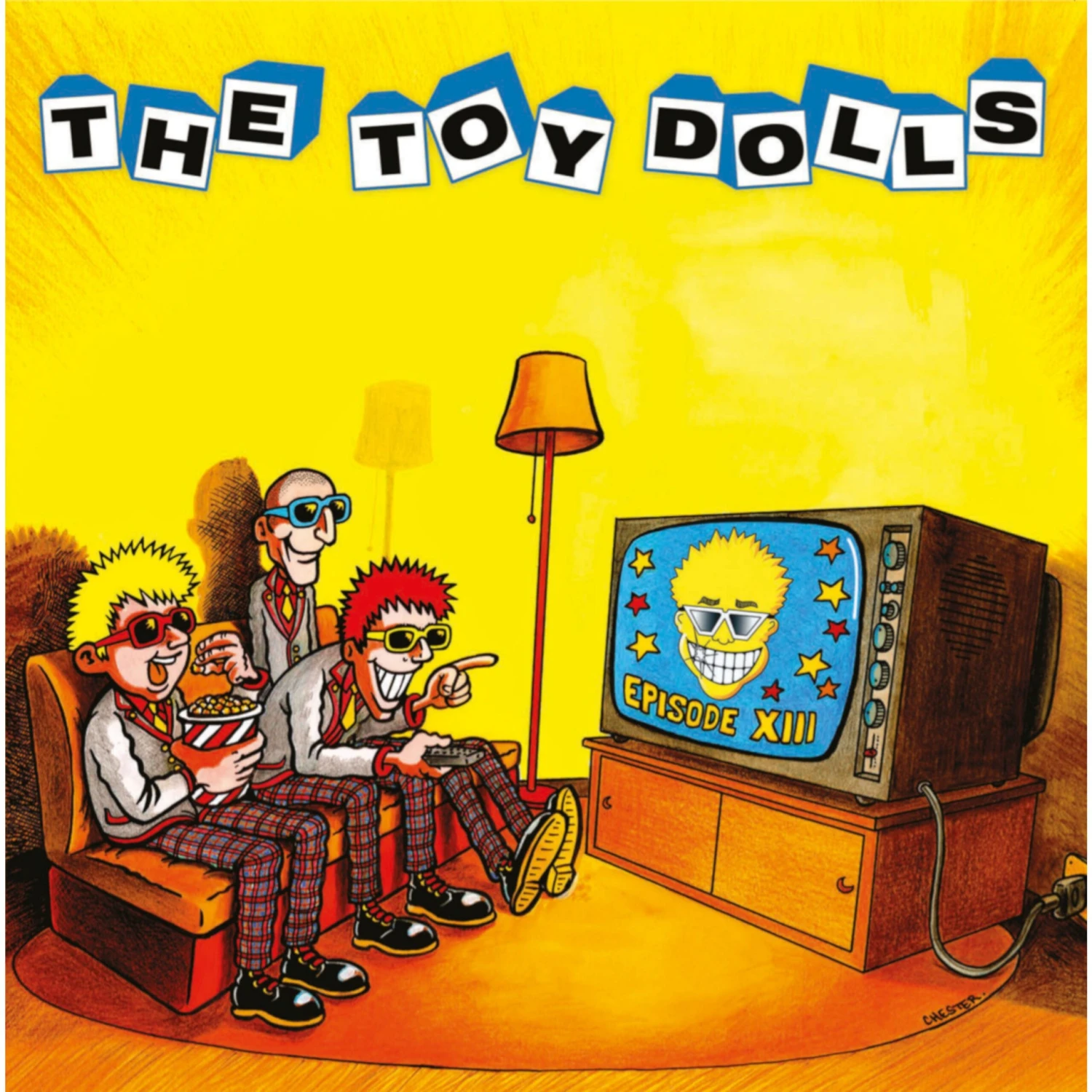 The Toy Dolls - Episode XIII - LP - Rot + T-Shirt + CD – Bild 2