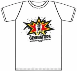 T-Shirt - The Generators - Sound Of The Street - Weiß