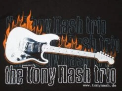 T-Shirt - Tony Nash Trio - Schwarz