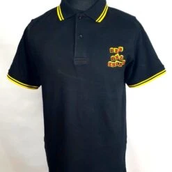 Poloshirt - The Toy Dolls - Logowürfel - Schwarz