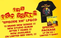 The Toy Dolls - Episode XIII - LP - Rot + T-Shirt + CD