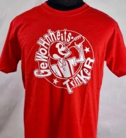 T-Shirt - Gewohnheitstrinker - Bandlogo - Rot