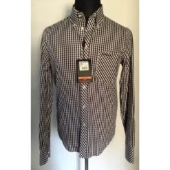 Langarmhemd - Ben Sherman - Kariert - Braun