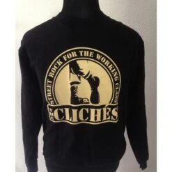 Pullover - The Cliches - Streetrock For The Working Class - Stiefel - Schwarz