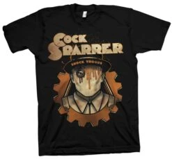 T-Shirt - Cock Sparrer - Shock Troops - Schwarz - Männergröße