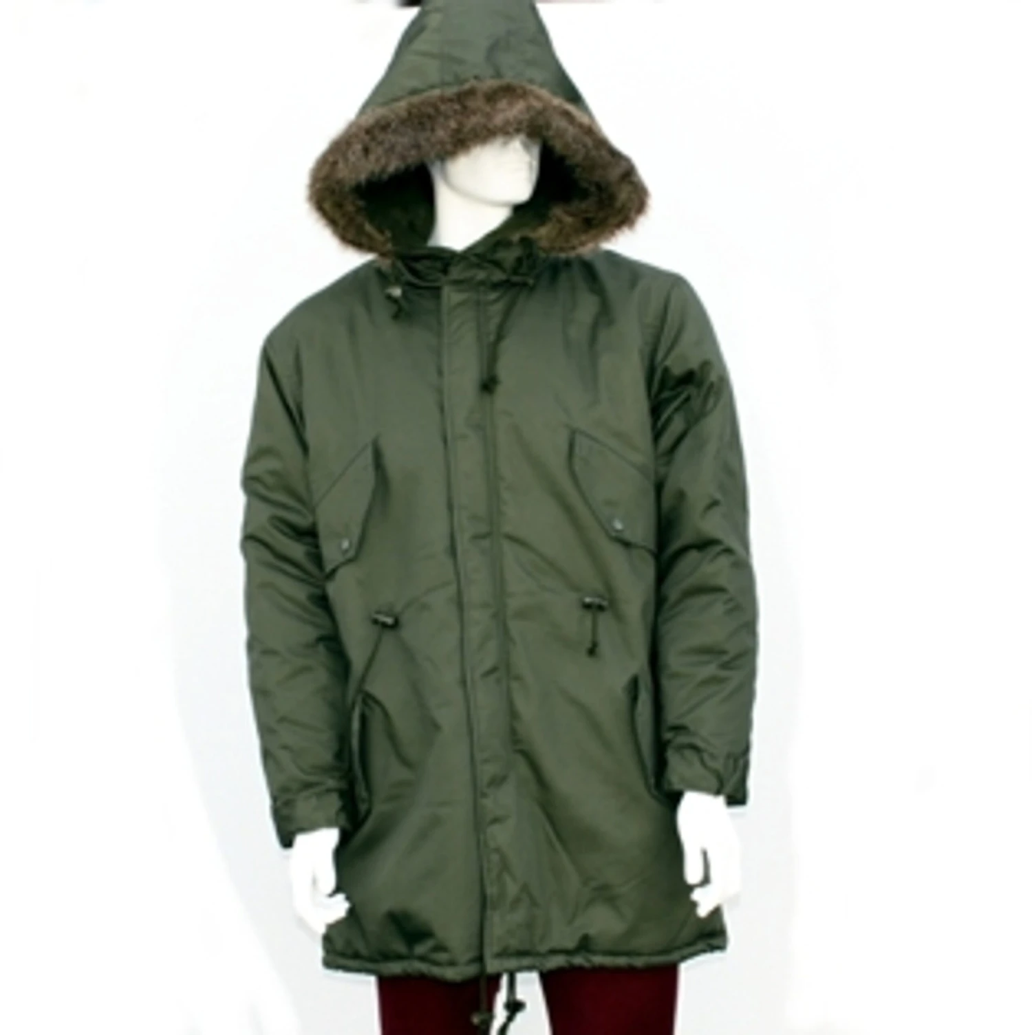 Fishtail Parka - Olive