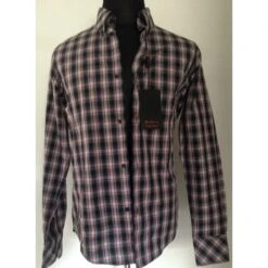 Langarmhemd - Ben Sherman - Blau/ Weiß/ Rot/ Schwarz - Kariert