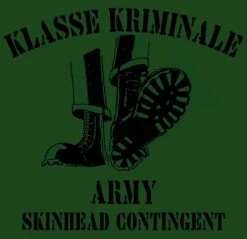 T-Shirt - Klasse Kriminale - Stiefel - Grün