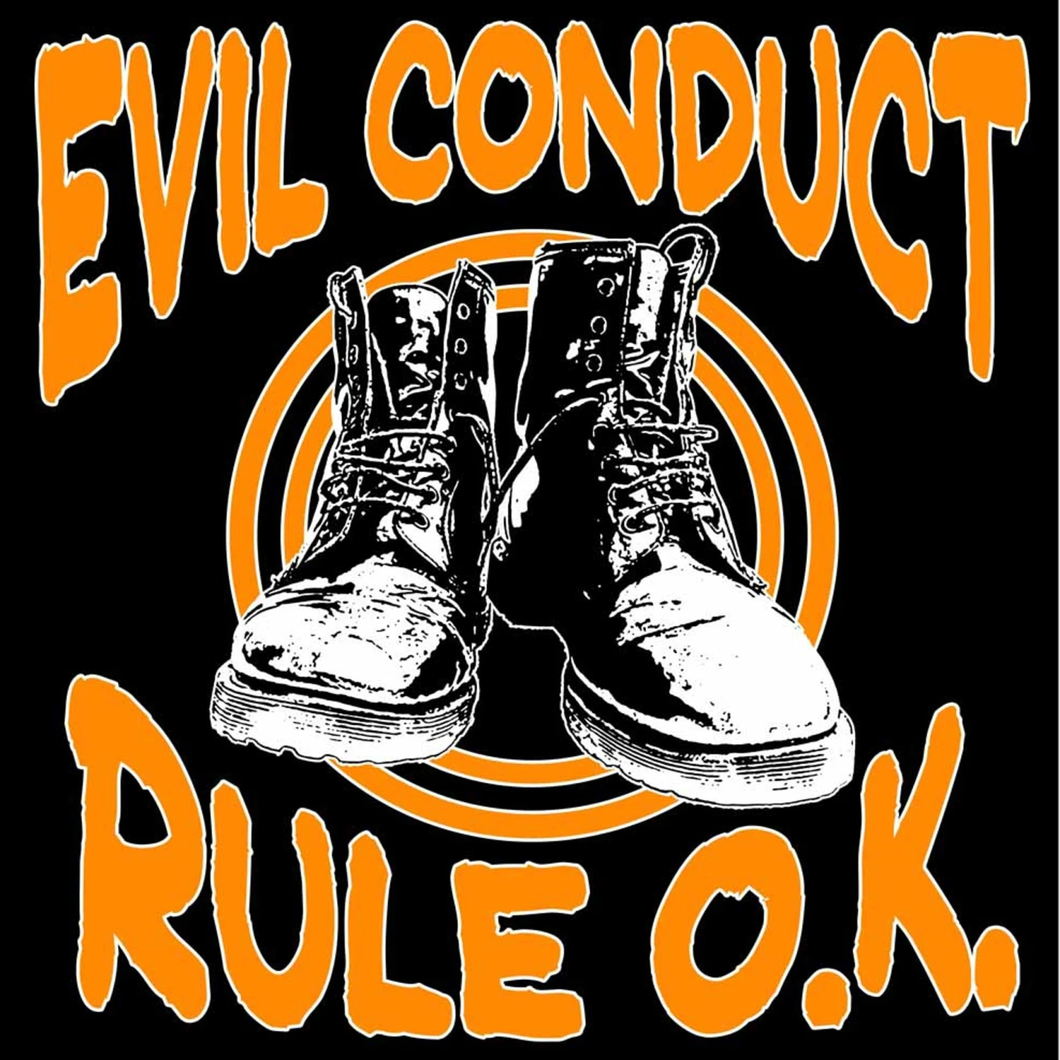 T-Shirt - Evil Conduct - Rule O.K - Schwarz