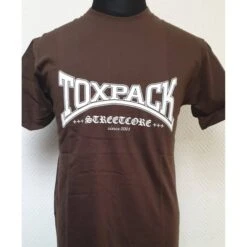 T-Shirt - Toxpack - Streetcore Since 2001 - Braun