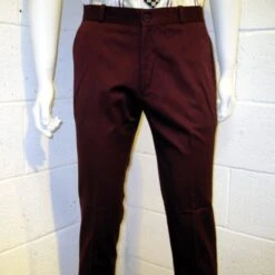 Warrior Clothing- Sta Prest Style Trousers- Navy