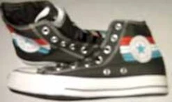 Converse All Star Hi 122139 Retro Stripe Black Blue- 122139