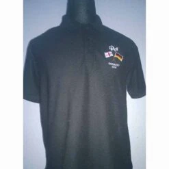 Poloshirt - The Crack - Schwarz