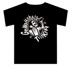 T-Shirt - Gewohnheitstrinker - Bandlogo - Schwarz